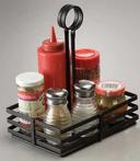 American Metalcraft Flat Coil Rectangular Condiment Rack, 8 x 6 x 9 1/2 inch