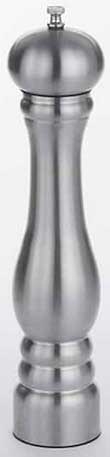 American Metalcraft 18/8 Stainless Steel Pepper Mill, 12 inch Height