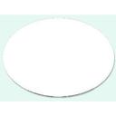 Southern Champion Tray Bright White Laminated Single Wall Cake and Pizza Circle, 14 inch -- 100 per case.