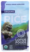Lotus Organic Forbidden Rice, 15 Ounce -- 6 per case.