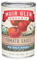 Muir Glen Organic Tomato Sauce, 15 Ounce -- 12 per case.