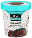So Delicious Chocolate Coconut Milk Frozen Dessert, 1 Pint -- 8 per case.