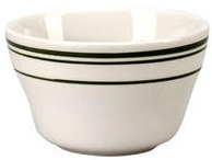 Del Mar Green Bouillon Bowl, 4 inch -- 36 per case