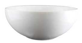 Vertex Ventana Collection Porcelain White Soup Bowl, 4 1/2 inch -- 36 per case.