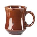 Vertex China Brown Accessories Collection Newport Caramel Mug, 3 1/4 inch -- 36 per case.