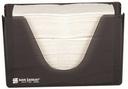 San Jamar Black Pearl Countertop Folded Paper Towel Dispenser.