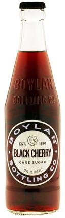 Boylan Bottling Black Cherry Drink, 12 Fluid Ounce -- 24 per case.