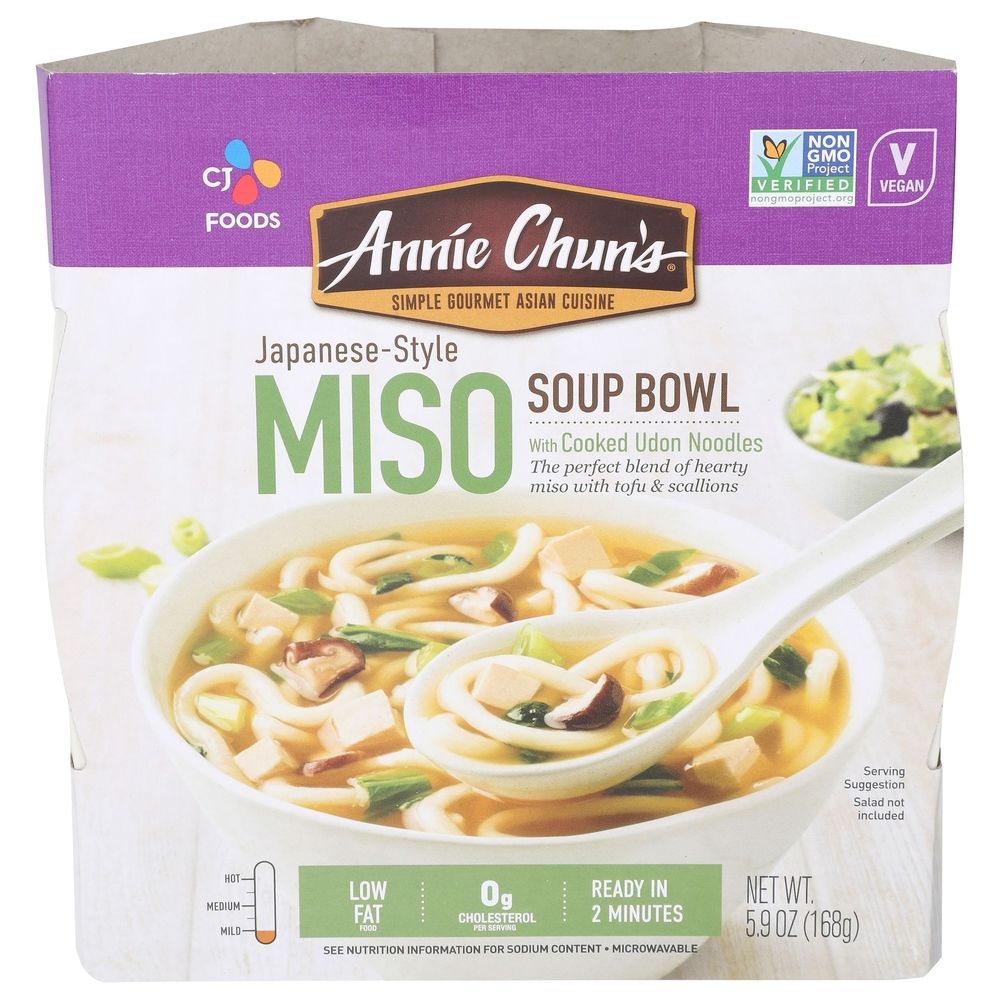 Annie Chuns Japanese-Style Miso Soup Bowl, 5.9 Ounce -- 6 per case