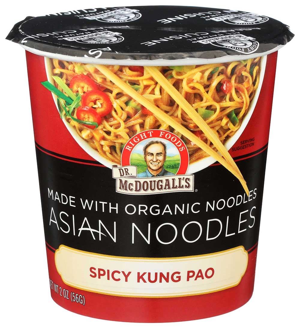 Dr. Mcdougalls Spicy Kung-Pao Asian Noodle Soup Cup, 2 Ounce -- 6 per case