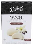 Bubbies Hawaii Vanilla Mochi Premium Ice Cream, 7.5 Ounce -- 8 per case