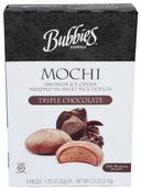 Bubbies Hawaii Triple Chocolate Mochi Premium Ice Cream, 7.5 Ounce -- 8 per case