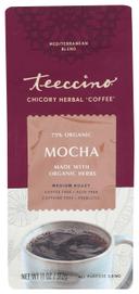 Teeccino Organic Medium Roast Mocha Herbal Coffee, 11 Ounce -- 6 per case.