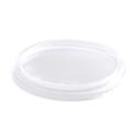 Responsible Products Lid for 8 to 32 Ounce Clear Compostable Round Deli Container -- 500 per case
