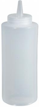 Winco Clear Regular Squeeze Bottle, 24 Ounce -- 6 per case