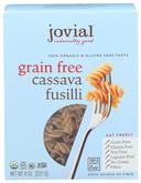 Jovial Organic Grain Free Cassava Fusilli Pasta, 8 Ounce -- 6 per case