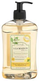 A La Maison Provence Lemon France Liquid Soap, 16.9 Ounce