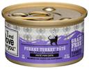 I and Love and You Purrky Turkey Pate Cat Food, 3 Ounce Can -- 24 per case