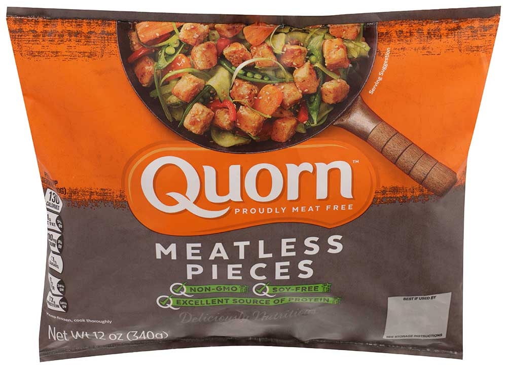 Quorn Meatless Pieces, 12 Ounce -- 12 per case