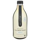 Pop and Bottle Organic Unsweetened Vanilla Cold Brew Coffee, 48 Fluid Ounce -- 6 per case