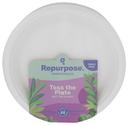 Repurpose Compostable Bagasse Plate, 9 inch - 44 count per pack -- 6 packs per case