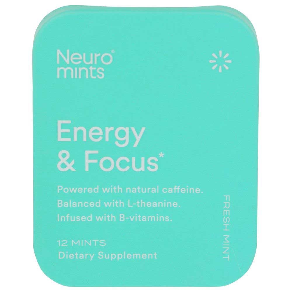 Neuro Mints Energy and Focus Fresh Mints, 12 count -- 12 packs per case