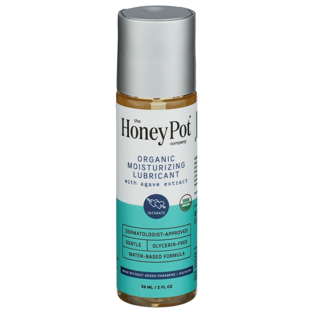 Honey Pot Organic Agave Personal Lubricant, 2 Fluid Ounce