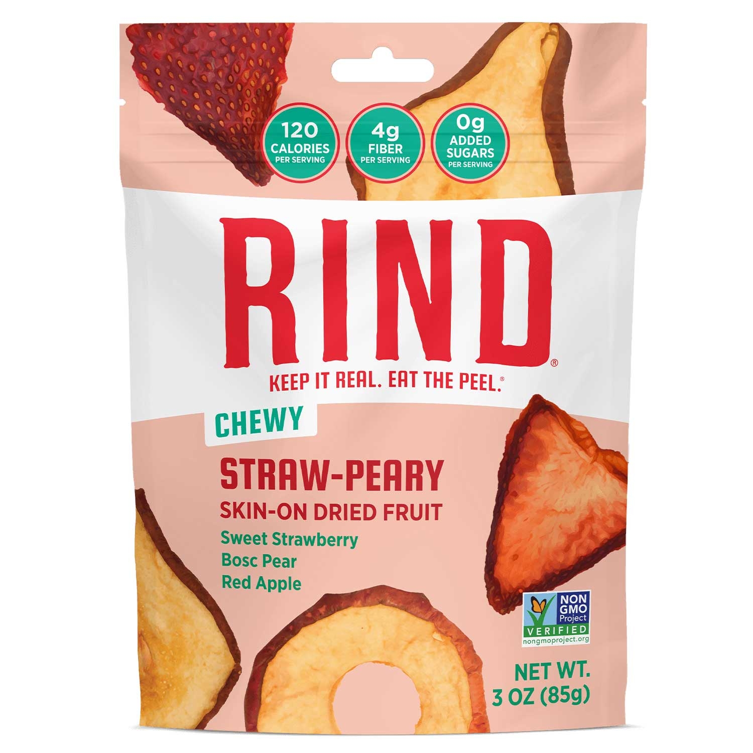 Rind Straw Peary Dried Fruit Blend, 3 Ounce -- 6 per case