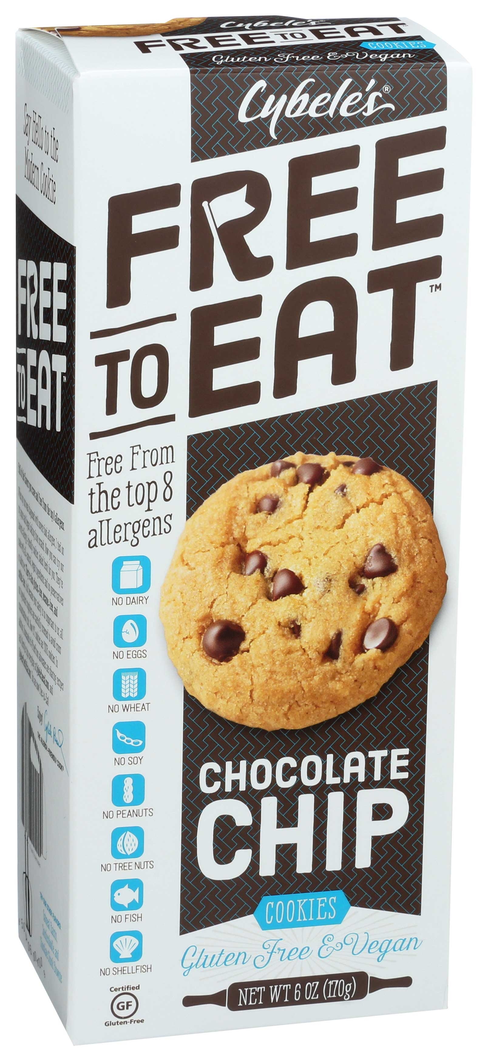 Cybeles Chocolate Chip Cookie, 6 Ounce -- 6 per case