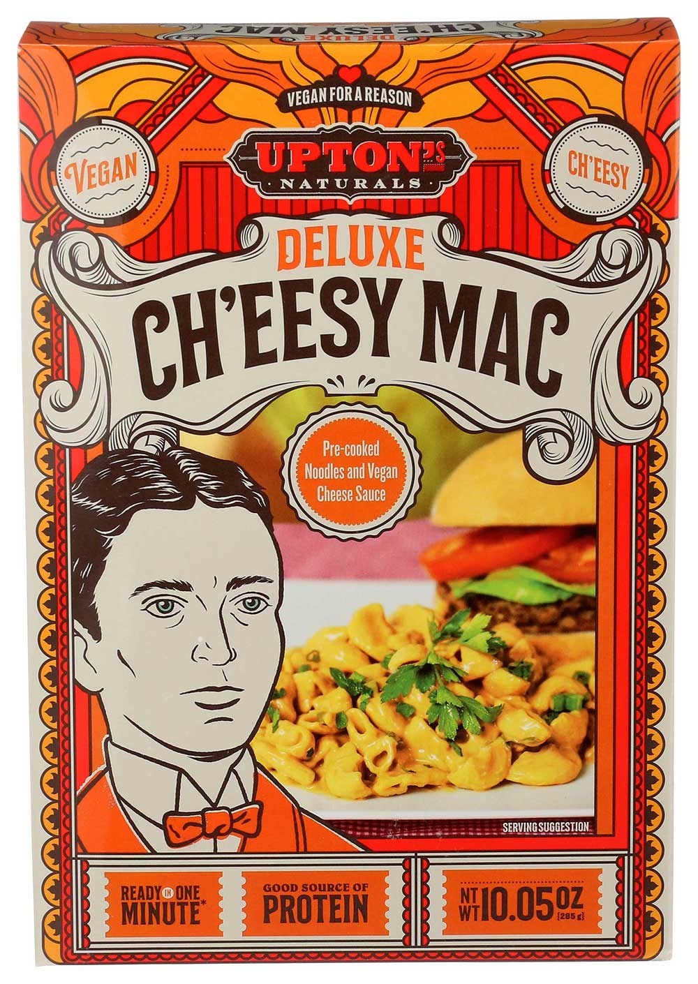 Uptons Naturals Cheesy Macaroni, 10.05 Ounce -- 6 per case