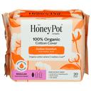 Honey Pot Organic Regular Non Herbal Menstrual Pads with Wings, 20 count