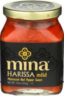 Mina Red Harissa Mild Pepper Sauce, 10 Ounce -- 12 per case