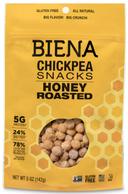 Biena 3 Flavors Roasted Chickpea Snacks - Display Shipper -- 48 per case