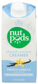 Nut Pods French Vanilla Creamer, 11.2 Fluid Ounce -- 12 per case