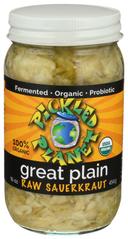Pickled Planet Organic Raw Great Plain Sauerkraut, 16 Ounce -- 6 per case