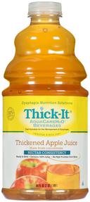 Thick It AquaCare H2O Thickened Apple Juice Beverage, 0.5 Gallon -- 4 per case.
