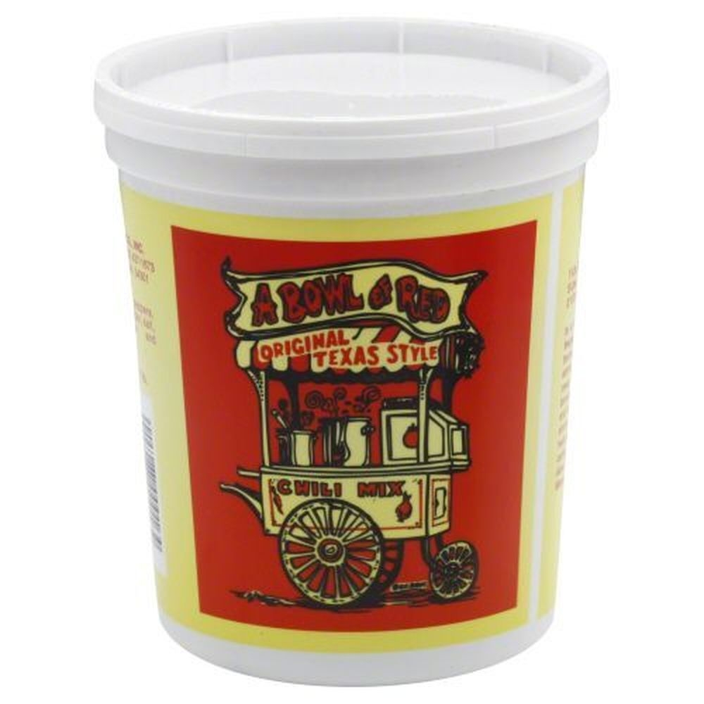 A Bowl Of Red Original Texas Style Chili Mix, 16 Ounce -- 6 per case