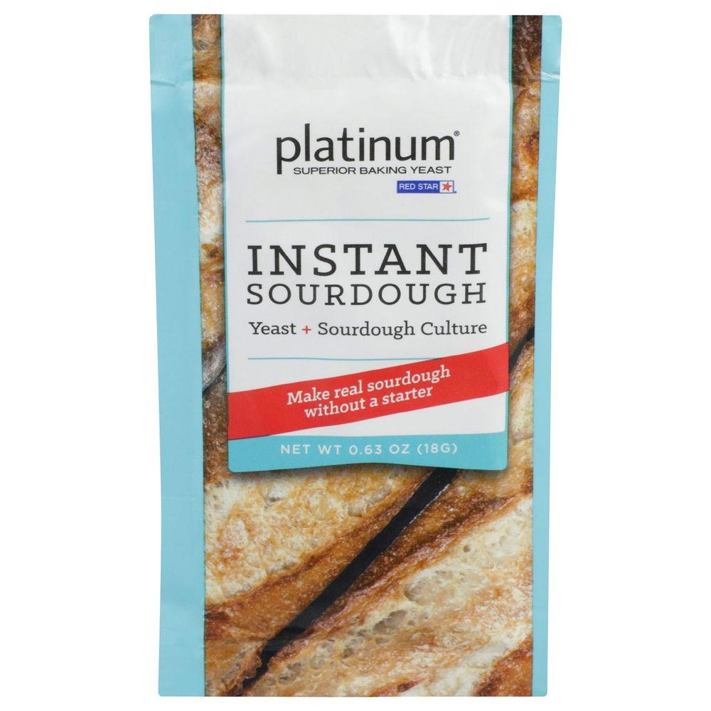 Red Star Platinum Instant Sourdough Yeast, 0.63 Ounce -- 20 per case