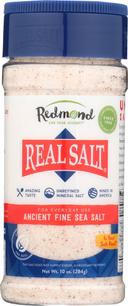Redmond Real Salt Natural Ancient Fine Sea Salt, 10 Ounce Shaker -- 6 per case