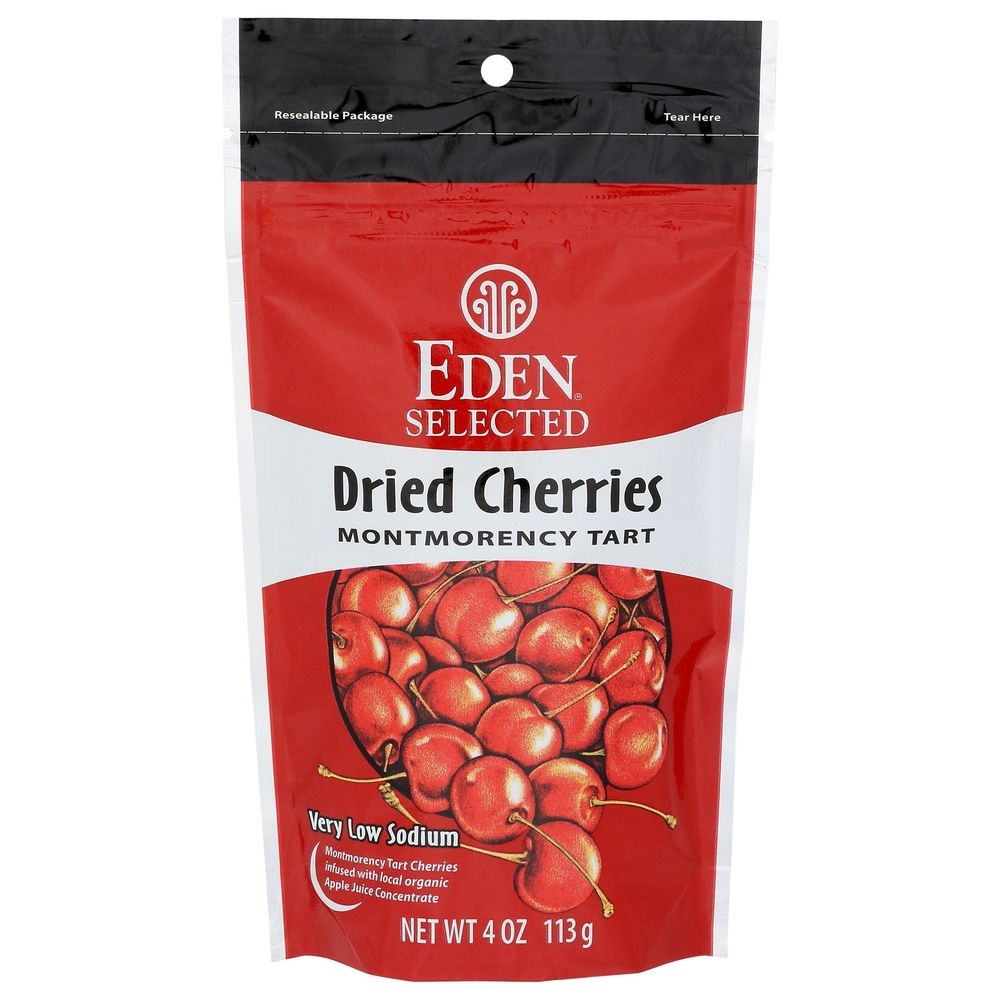 Eden Dried Montmorency Cherries, 4 Ounce