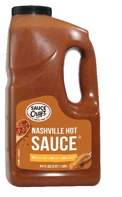 Sauce Craft Nashville Hot Sauce, 0.5 Gallon Jug -- 4 per case