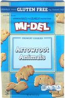 Mi Del Arrowroot Animals Crunchy Cookie, 8 Ounce -- 8 per case