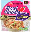Nong Shim Spicy Shrimp Noodle Soup Bowl, 3.03 Ounce -- 12 per case