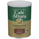 Cafe Altura Organic Dark Roast Ground Coffee, 12 Ounce -- 6 per case.