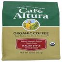 Cafe Altura Organic Italian Style Whole Bean Coffee, 1.25 Pound -- 6 per case