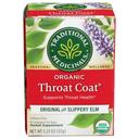 Traditional Medicinals Organic Throat Coat Herbal Tea, 16 tea bags -- 6 per case