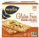 Wasa Gluten Free Sesame and Sea Salt Crispbread, 6.1 Ounce -- 10 per case