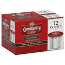 Community Coffee Pecan Praline Medium Dark Roast Coffee, 12 count -- 6 per case