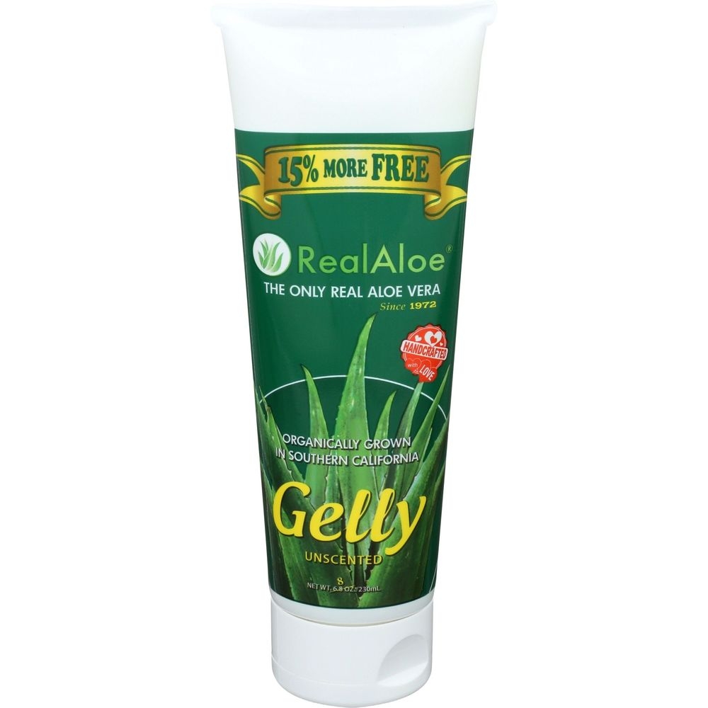 Real Aloe Unscented Aloe Vera Gelly, 6.8 Ounce -- 3 per case