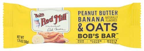 Bobs Red Mill Peanut Butter Banana and Oats Bar, 1.76 Ounce -- 12 per case