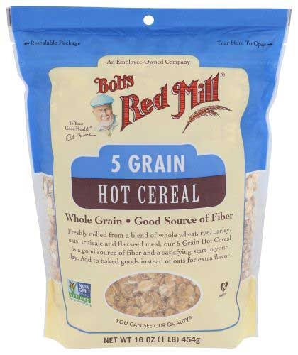 Bobs Red Mill 5 Grain Rolled Cereal, 16 Ounce -- 4 per case